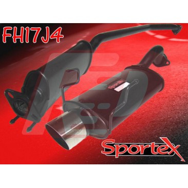Sportex Honda Civic Type R Ligne d'échappement Performance Sportex 2.0i 01-06 J4
